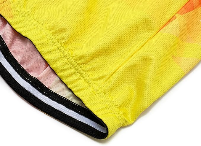 Men's Cycling Jersey Sets Road Bike Jersey Bibs + Shorts with 20D Gel Pad MTB Riding Clothing Kit