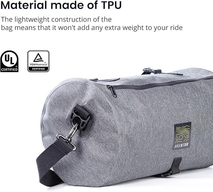 Aventon bike handlebar bag | Versatile Handlebar and Rear Rack bike bag | Lightweight and Durable bike bags for bicycles rear rack | Easy On-and-Off Attachment | Perfect for Essentials