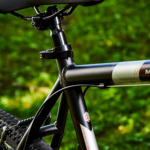 ROYCE UNION RMT 27.5" Mens 21-Speed All-Terrain Mountain Bike, 18" Aluminum Frame, Twist Shift, Matte Black