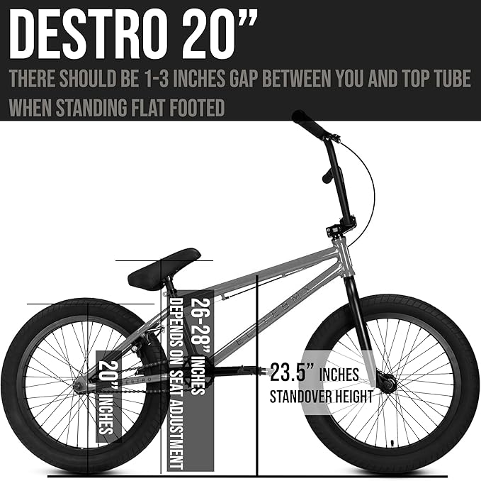 Bicycle 18", 20" & 26" BMX Bike for Teen Bike and Adult Bikes - Freestyle BMX Bike All Models Come with 3 Piece BMX Crankset