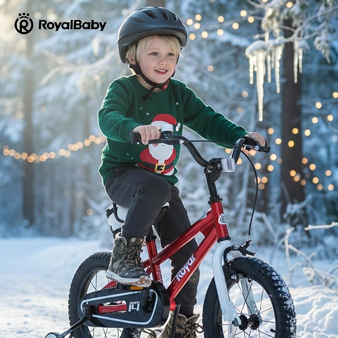 RoyalBaby Kids Bike Freestyle Classic & EZ Balance Pedal Switchable Bicycle, 12 14 16 18 Inch, 3-10 Years Toddler to Big Kids