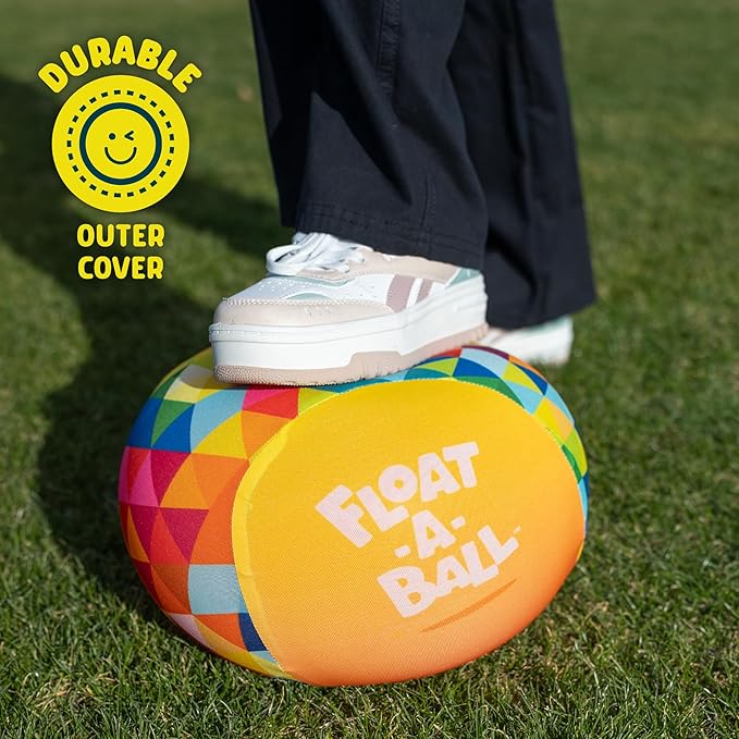 Chuckle & Roar - Float-a-Ball - Outdoor Active Play Fun - Safe and Durable - Multiple Sizes - Ages 3 and Up