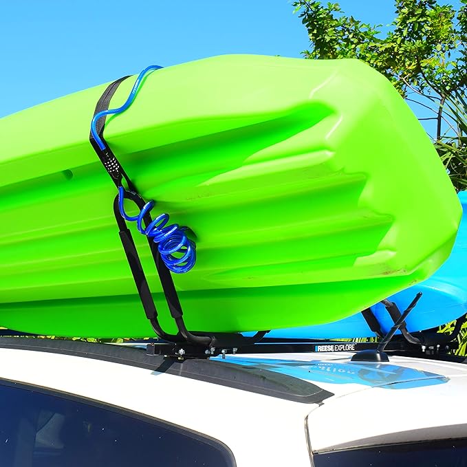 Weatherproof Coiled Security Cable Lock (5ft to 25ft Lengths) with Resettable Combination, Anti-Theft Protection for Kayaks, Bikes, Paddleboards, Scooter, Equipment, Bicycles and More 10ft