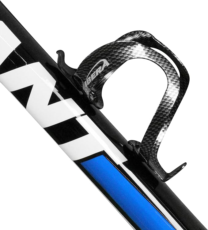 Ibera Bike Water Bottle Holder, Quick Access Water Bottle Holders for Bike with Firm Grip, Lightweight Aluminum Cage, Fits Standard & Oversized Bottles, Stylish Easy Mount Bikes Bottle Holder