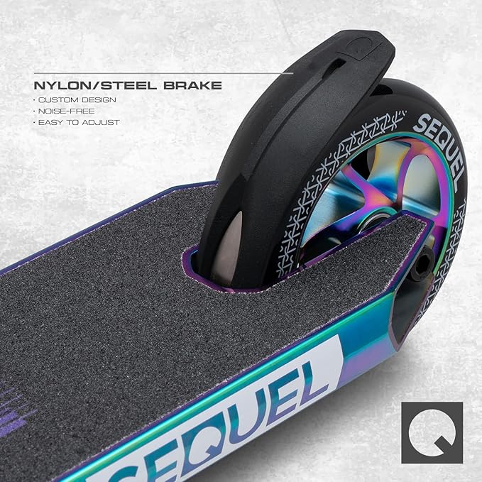 Sequel Ignite Stunt Scooter, Pro Complete Trick Scooter for Kids 8+, Beginner Skatepark BMX Scooter