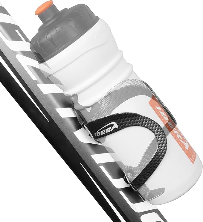 Ibera Bike Water Bottle Holder, Quick Access Water Bottle Holders for Bike with Firm Grip, Lightweight Aluminum Cage, Fits Standard & Oversized Bottles, Stylish Easy Mount Bikes Bottle Holder
