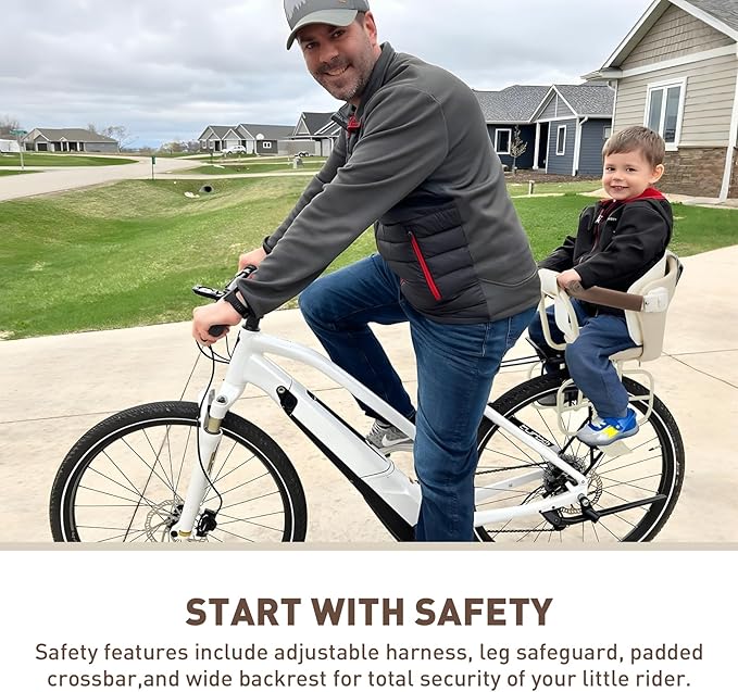 Kid's Bike seat Rear Child Carrier Bike Chair for Bicycle Kids seat for Children 2~4 Years,Weight 55 lbs