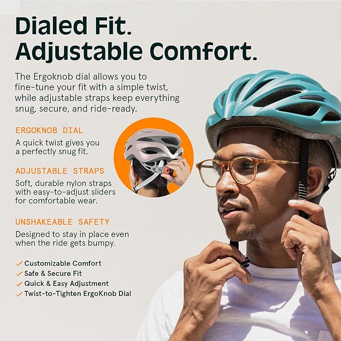 Retrospec Silas Adult Bike Helmet with Light for Men & Women - Lightweight, Comfortable