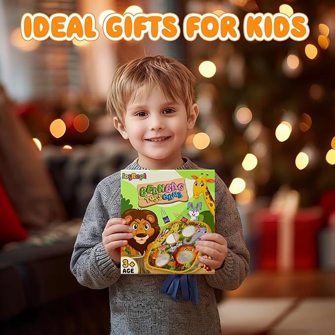 Bean Bag Toss Game Outdoor Toys for Toddlers Kids, Cornhole Game Outside Toys for Kids Ages 3-5, Carnival Game Toodler Kids Outdoor Toys for Ages 5-7