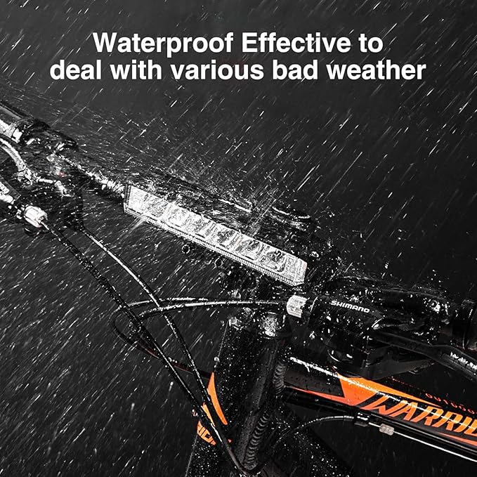 1800 Lumen Bike Light, Front and Back Bicycle Lights for Night Riding, Super Bright USB Rechargeable Bike Light with High Beam Low Beam for Men Women Kids Road Mountain Cycling