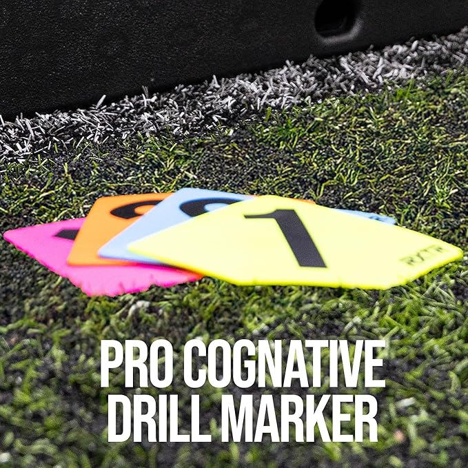 RXTR Reaction Training Light - Smart Soccer Training Device with Real-Time Scoring, Built-in Drills, Compatible with QUICKPLAY Rebounder Boards, No App Required