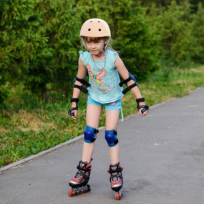 Kids Bike Helmet,Toddler Skateboard Helmets for Ages 2-3-5-8-14 Years Boys Girls，Adjustable Multi-Sport Bicycle Skateboarding Football Roller Skating Scooter Rollerblade Balance Bike Helmet
