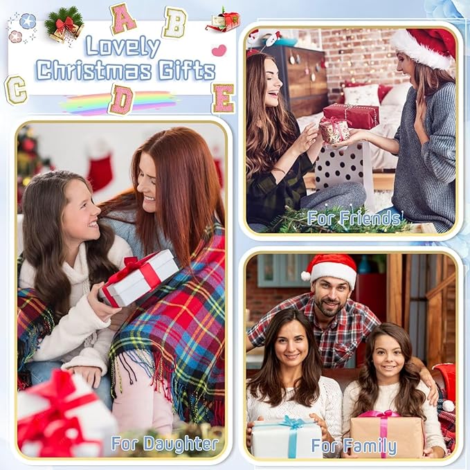 TOPEAST Birthday Gifts for Women, Personalized Initials Travel Makeup Bag Valentines Day Gifts for Women for Her (Sky Blue E)