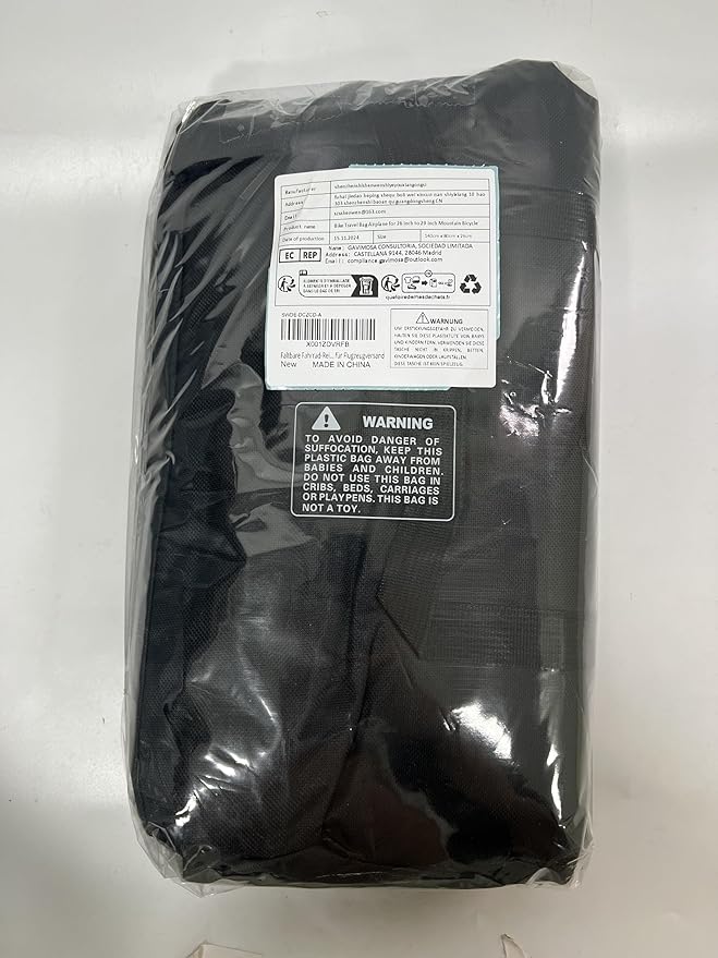 Bike Travel Bag,Heavy Duty 840D Transport Bicycle Storage Carry Bag with Strong Webbing,Portable Folding Cycling and Bicycle Bags Bike Suitcase Waterproof for Airplane Shipping