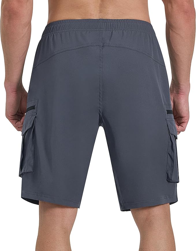 Men's Mountain Bike Shorts 3D Padded Bicycle Biking Shorts Quick Dry Lightweight MTB Cycling Shorts