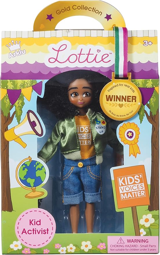 Lottie Kid Activist Doll with Accessories Inspired by Real-Life Activist Mari Copeny