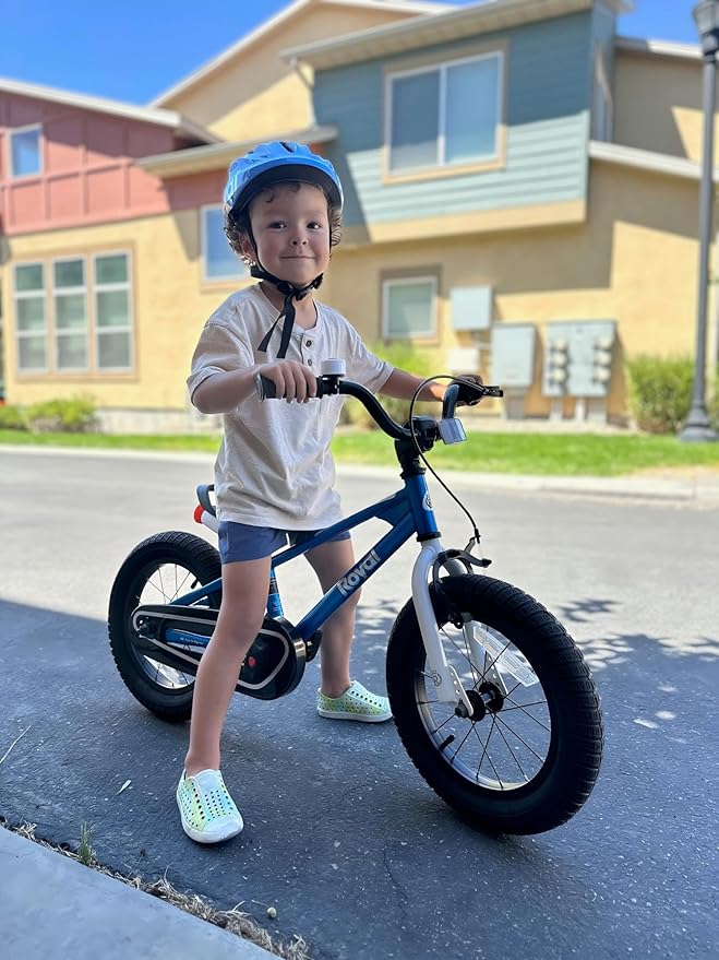RoyalBaby Kids Bike EZ Freestyle Training Free Balance to Pedal Easy Learning Bicycle, 12-18 Inch for Toddlers to Big Kids