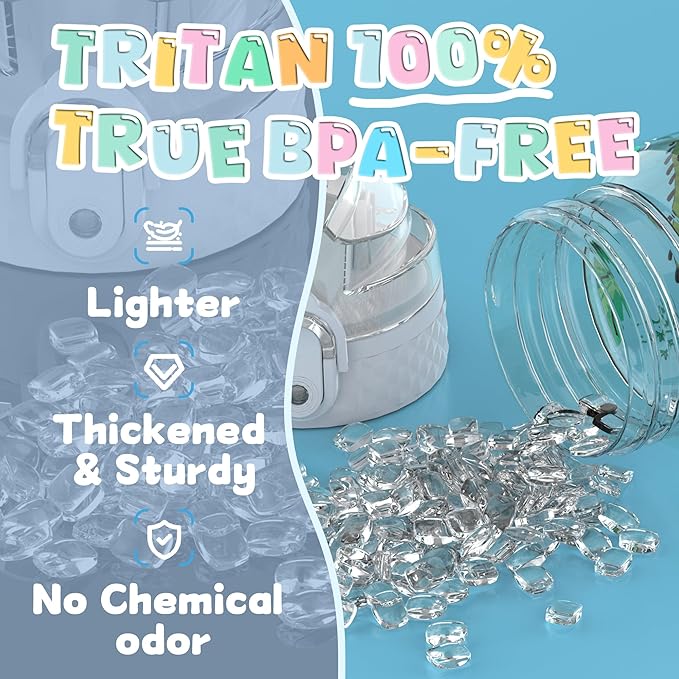 OLDLEY 17oz Kids Water Bottle for school Girls Boys, Water Bottle With Silicone Straw, Leak-Proof Tritan BPA-Free, Reusable water bottles for kids, Dinosaur