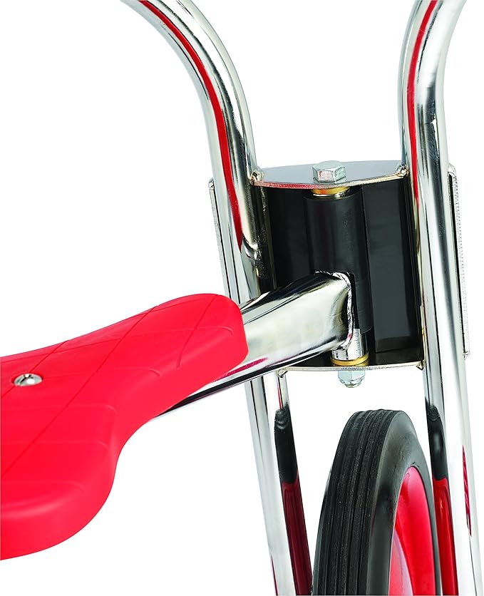 SILVERRIDER Toddler Trike, Kids Tricycle for Preschool, Daycare, Playground Kids Tricycles, Rubber Tires, Silver/Black, 12" Trike