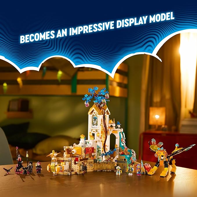 LEGO DREAMZzz Castle Nocturnia Building Toy - Pretend Play Set for Kids, Ages 10+ - Creative Storytelling Toy W/2 Construction Modes & 6 Minifigures for Boys and Girls - 71486