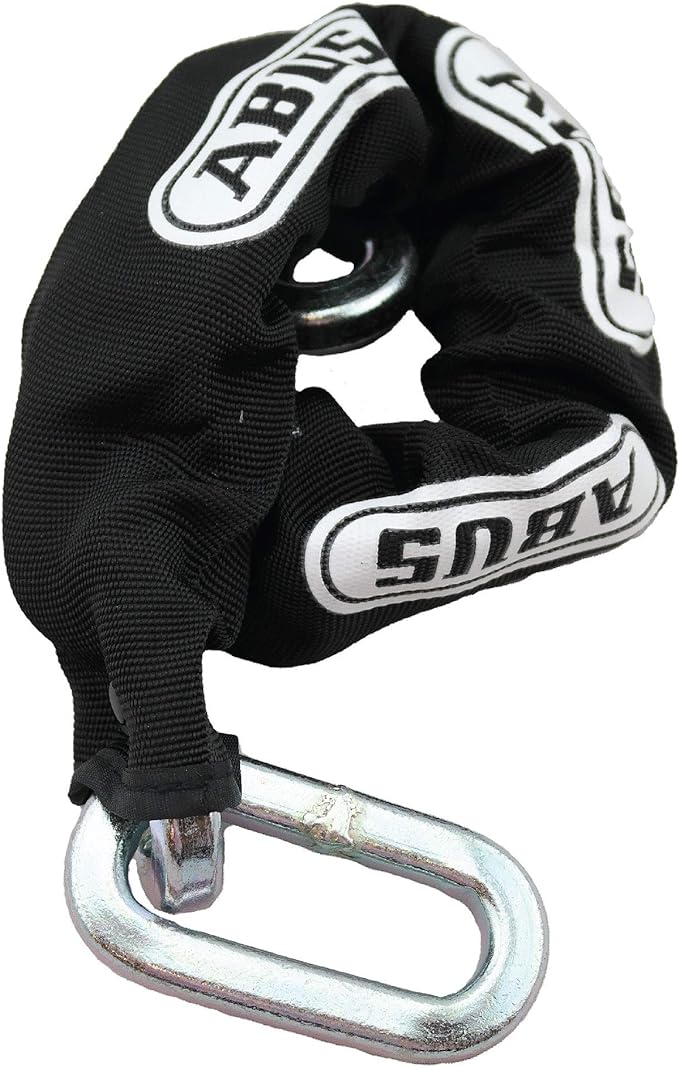 ABUS Hardened Steel 14KS 6 Foot x 9/16" Thick Square Security Chain for Bikes, Containers, Trailers, ATV's, Motorcycles and Personal/Industrial Property