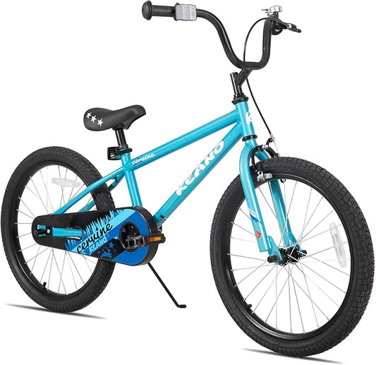 KEANO Cervine 14 16 20 Inch Kids Bike for Boys Girls Ages 3-10 Years, 14 16 Inch Toddler BMX Bikes with Training Wheels and Basket, 20 in Children Bicycles with Kickstand
