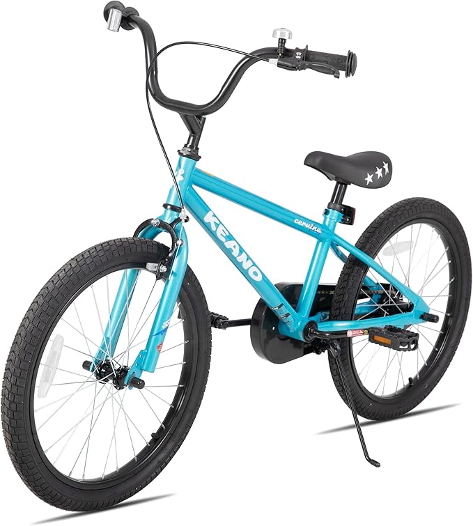 KEANO Cervine 14 16 20 Inch Kids Bike for Boys Girls Ages 3-10 Years, 14 16 Inch Toddler BMX Bikes with Training Wheels and Basket, 20 in Children Bicycles with Kickstand