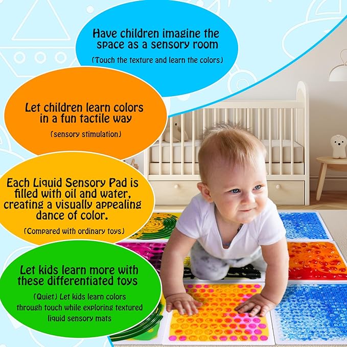 Sensory Floor Lava Tiles: Sensory Liquid Tiles Colorful Liquid Fusion Activity Play Mat, Textured Sensory Lava Mat, for Ages 3 to Adult, Square (Yellow Green) 11.8" X 11.8" Set of 1