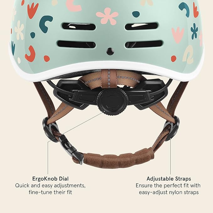 Retrospec Remi Kids' Bike Helmet for Youth Boys & Girls- Bicycle Helmet with Built-in Visor and Adjustable Reflective Straps for Skateboarding, Scooters, Rollerblading -