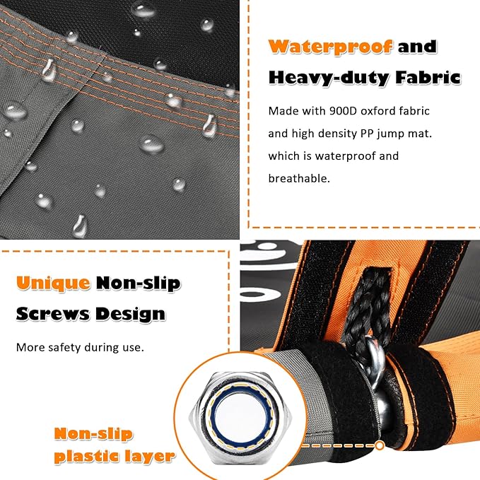 Tree Swing, Saucer Swing Sets 43 Inch for Kids, Come with 360 Degree Swivel and Adjustable Hanging Strap, Gray and Orange