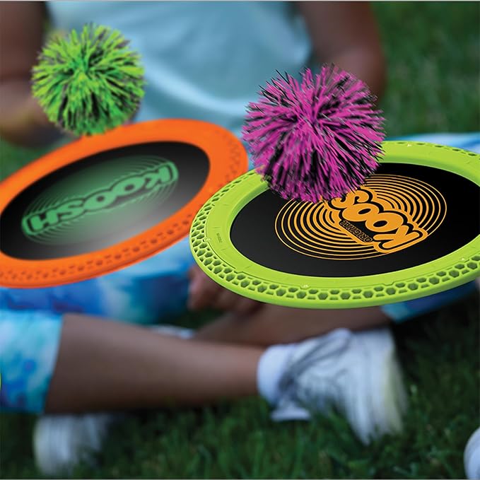 Koosh Paddle Playset – Beach Toys, Outdoor Games for Adults and Family, Outdoor Games for Kids, Fidget Toys for Kids, Ages 4+