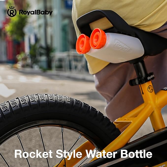 RoyalBaby Kids Bike EZ Balance to Pedal Dual Handbrake Toddlers Boys Girls Bicycle 12-20 Inch for Age 3-10 Years