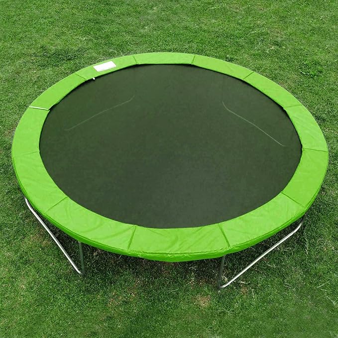AW 12/13/14/15FT Trampoline Spring Cover Replacement Trampoline Safety Pad Trampoline Accessories, UV-Resistant, PVC EPE Foam Protection Blue/Multicolor/Green