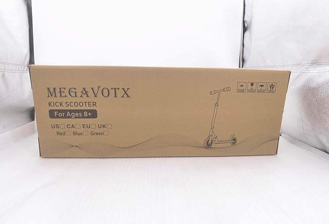 Foldable Kids Scooter with 8 inch Sturdy Wheels - Scooters for Kids, Teens, Adults Ages 8+, Adjustable Handlebar, Gift for Boys&Girls, 220lbs Max Load, Bearing ABEC7,Cup Holder