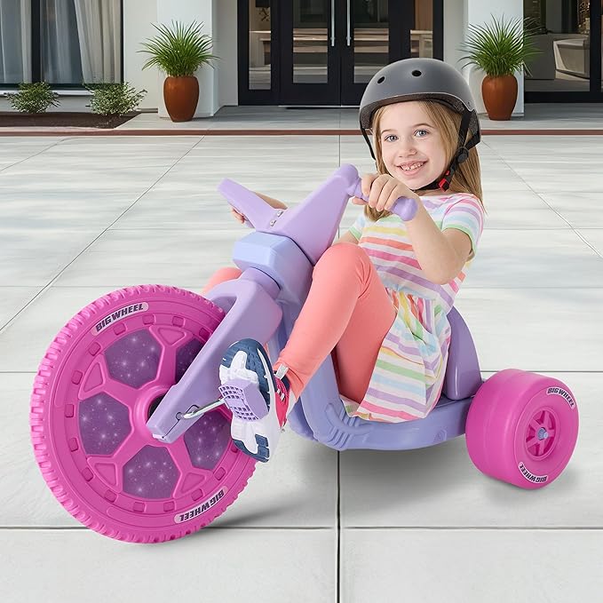 Schylling Big Wheel Dreamer - BWDRM - Low-Riding Tricycle with Adjustable Seat for Growing Child up to 70 lbs. - Original Classic Bike - Ages 3 and Up