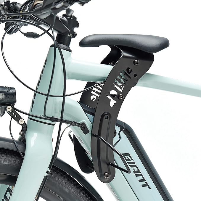 Front-Mounted Kids Bike Seat for Active Riding