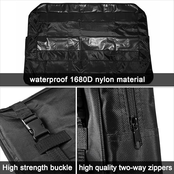 CamGo 26 Inch Folding Bike Transport Bag - Waterproof Bicycle Travel Case Carrier Bag for Train Air Travel