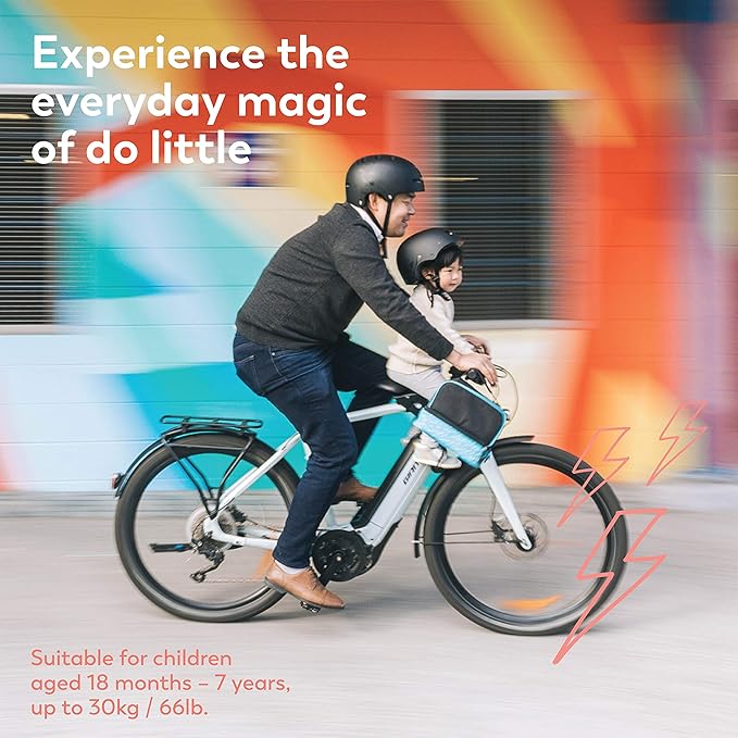 Front-Mounted Kids Bike Seat for Active Riding