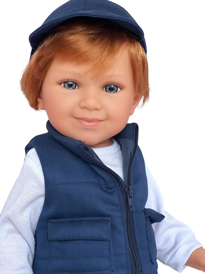 Kennedy and Friends 18 Inch Fashion Dolls- Tilt and Pose Feature and All Vinyl (F1-JHN)