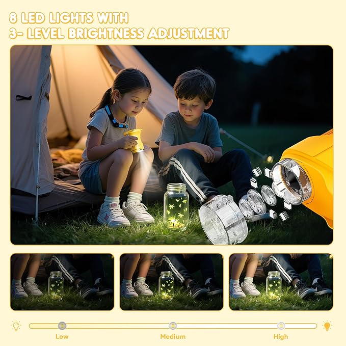 Digital Microscope for Kids Toys for Ages 5-7 8-13: 1000X Handheld Microscope with 2.0" IPS Screen, Science Toy with Photo & Video Capture, 6 8 Year Old Boy Birthday Gift, Toys for Boys 6-8 8-10