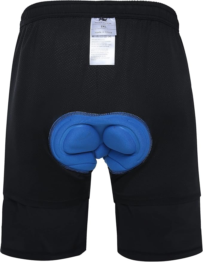 Men's Mountain Bike Shorts 3D Padded Bicycle Biking Shorts Quick Dry Lightweight MTB Cycling Shorts