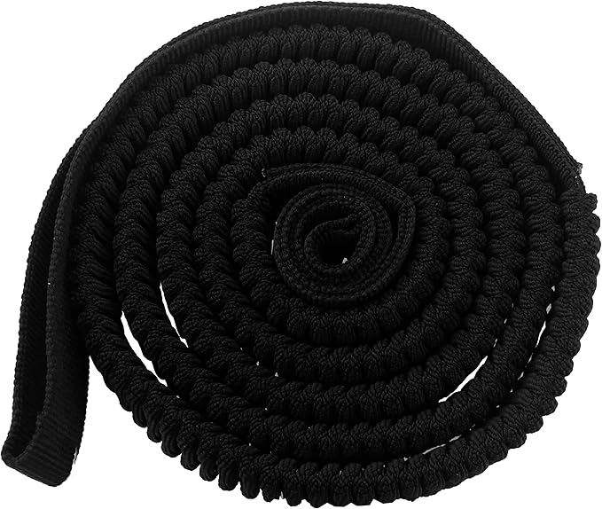 Bike Bungee Tow Rope, All Bicycle Leash for Kids Adult Long Trip MTB & Cycling Pull Strap (Black) AC429