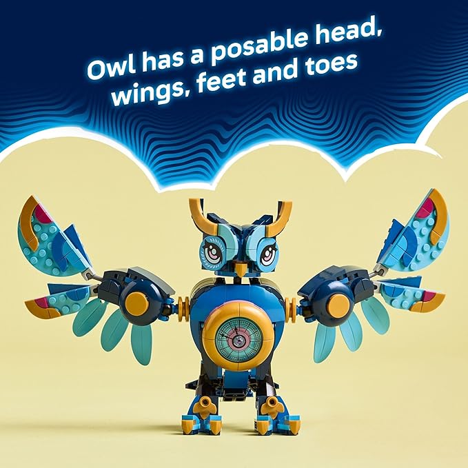 LEGO DREAMZzz Zoey’s Time Owl Building Toy - Pretend Play Set for Girls & Boys - Storytelling Toy for Kids, Ages 8+, with 2 Construction Modes - Gift Idea for Birthdays & Holidays - 71494
