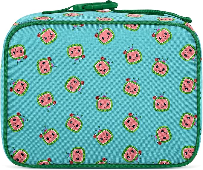 Simple Modern CoComelon Kids Lunch Box for School | Reusable Insulated Lunch Bag for Toddler, Girl, and Boy | Meal Container with Exterior & Interior Pocket | Hadley Collection | CoComelon Watermelons