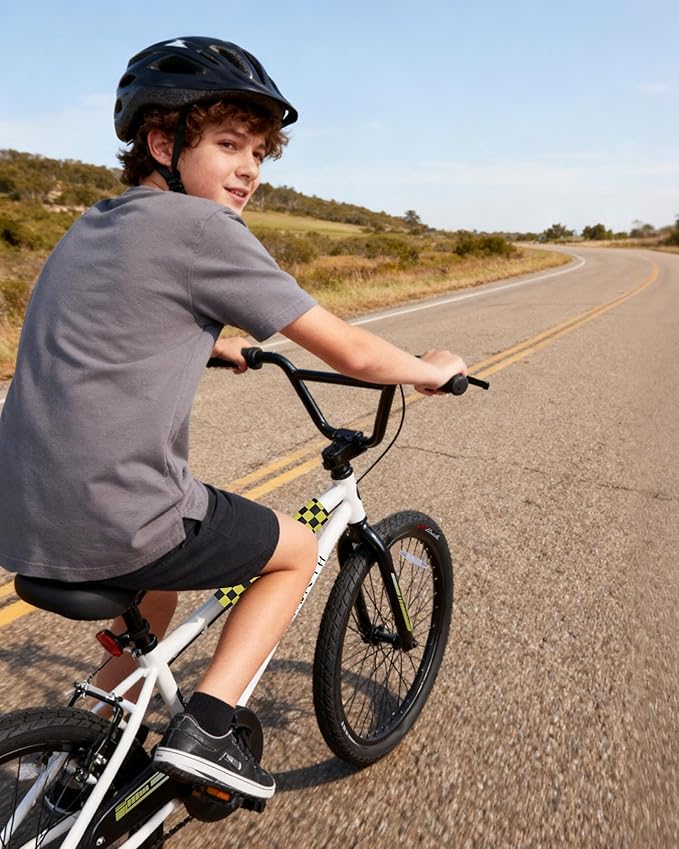 12 14 16 20 Inch Kids Bike BMX Style Bicycle with Training Wheels for 2-14 Years Old Toddlers Boys Girls Coaster Brake Multiple Colors