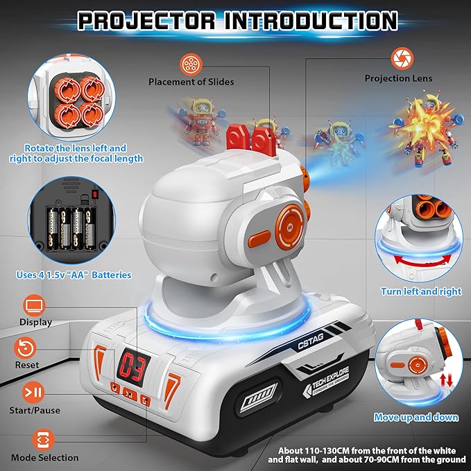 Laser Tag Guns Set of 2 Projection Digital LED Score Display Party Game Family Fun Shooting Toys for Teens Adults Kids 8 9 10 11 12+ Boys Girls