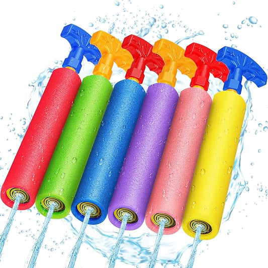 Water Guns, Water Squirter Toys Foam Soakers Blaster Guns Outdoor Swimming Pool Beach Summer Party Water Toys for Kid Age 3-12 Teens Adults