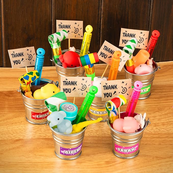 200 Pcs Mini Bubble Wadns Party Favors for Kids,10-Color Bubble Stick, Thanksgiving and New Year, Theme Birthday, Wedding, Summer Girls and Boys Carnival, Summer Outdoor Toys