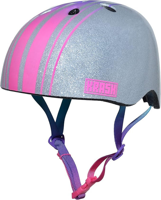Krash! Kustom Gradient Silver Youth 8+ Helmet (7094774)