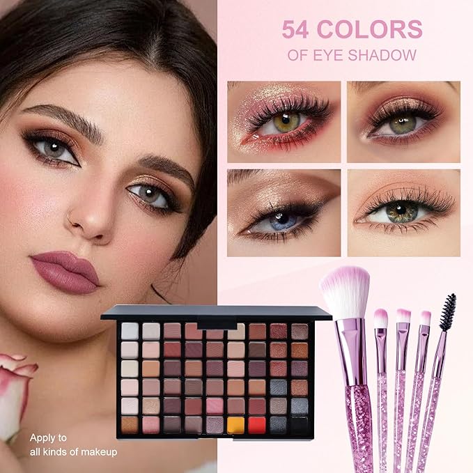Makeup Set Full Kit for Girls Teens Women,makeup kit for teens,Beginner Make up Sets,Christmas Makeup Gift Set,makeup kits for women,All in One Make up Kit